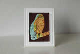 "West Coast Owl" Card