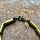 Bullet Tube Bracelet - Brass