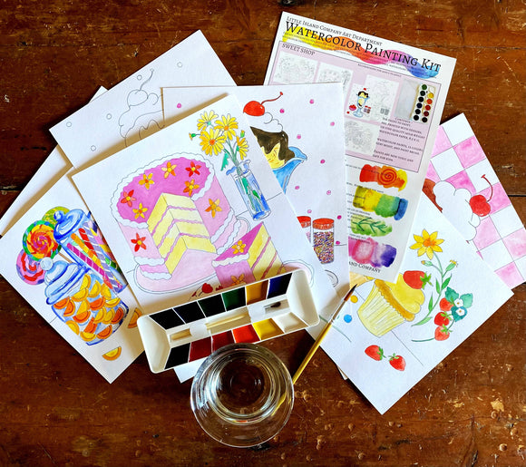 Watercolor Kit ~ Sweet Shop