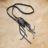 Buffalo Horn Necklace - Black