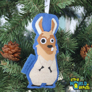 Giuseppe the Llama Ornament