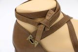 warm brown barcelona sandals