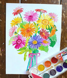 Watercolor Painting Kit - Flowers and Still Lifes Two
