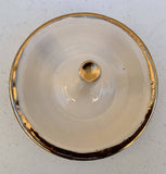 Gold Rimmed Ring Dish