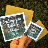 Holiday Cheer / Beer Greeting Card