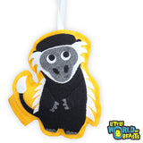 Albert the Colobus Monkey Ornament