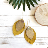 Sarah Suede Statement Earrings (More Colors)