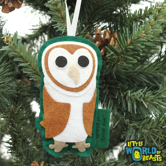 Harriett the Barn Owl Ornament