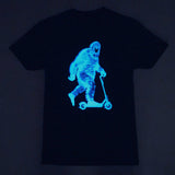 Glow in the Dark Bigfoot Graphic T-shirt