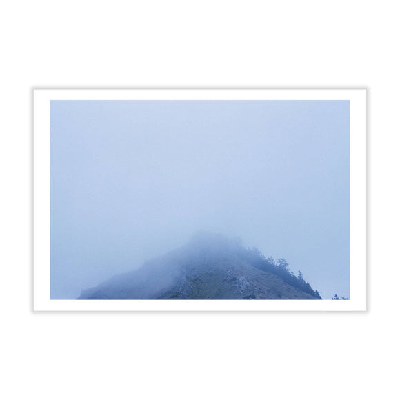 Fine Art Photography Postcard - Mountain Fog