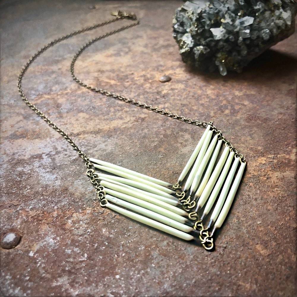 Porcupine Quill Necklace - the beehive