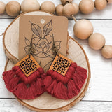 Chloe Macrame Earrings