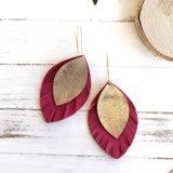 Sarah Suede Statement Earrings (More Colors)