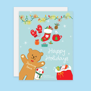 Happy Holidays Festive Card