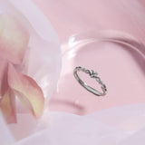 Princess Heart Shape Stone Ring