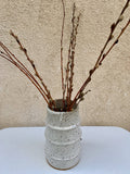 Ribbed Speckled Vase