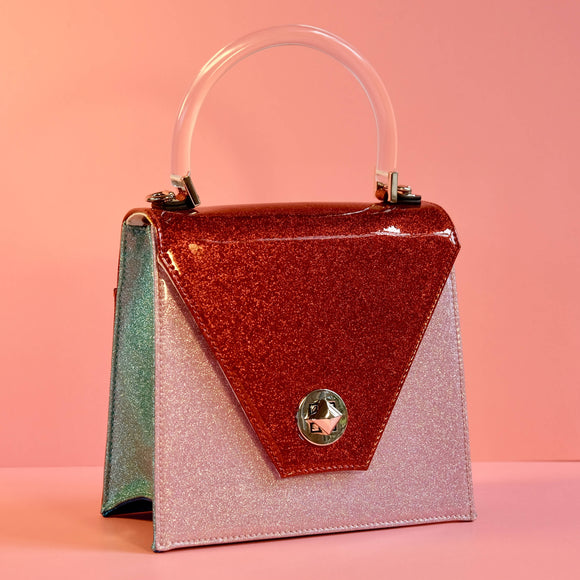 Red Hot Mini Sparkling Handbag