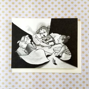 Scary Stories Greeting Card
