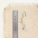 Pearl Wrapped Vine Earrings