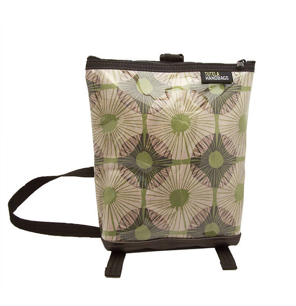 Gadabout backpack - green blooms
