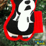 Lucy the Boston Terrier Ornament