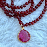 Compassion Ruby Necklace