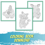 Complex Patterns - 24 Coloring Pages Download