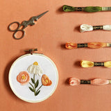 Flower Trio- DIY Beginner Embroidery Kit