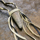 Buffalo Horn Necklace - Cream