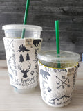 Iced Beverage Cup Snug - Adventure