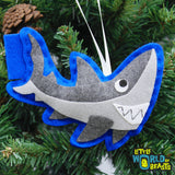 Derek the Great White Shark Ornament