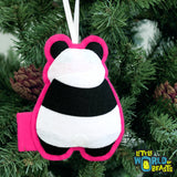 Laurence the Panda Ornament