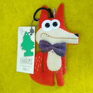 Fox Bag Charms Ornaments