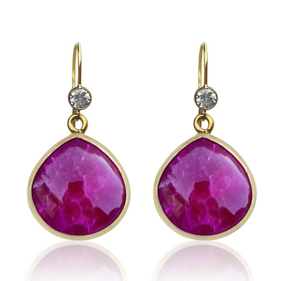 Compassion Ruby Earrings