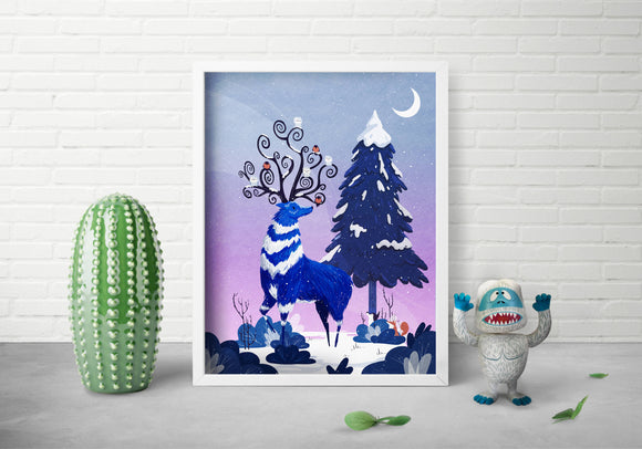 Feathered Friends Art Print