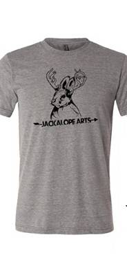 Grey Jackalope T-Shirt