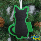 Tas the Black Cat Ornament