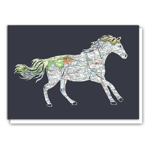 "Louisville Horse" Card