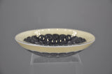 White Rim, black murrini bowl