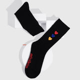 Hearts socks by Anet's Collection