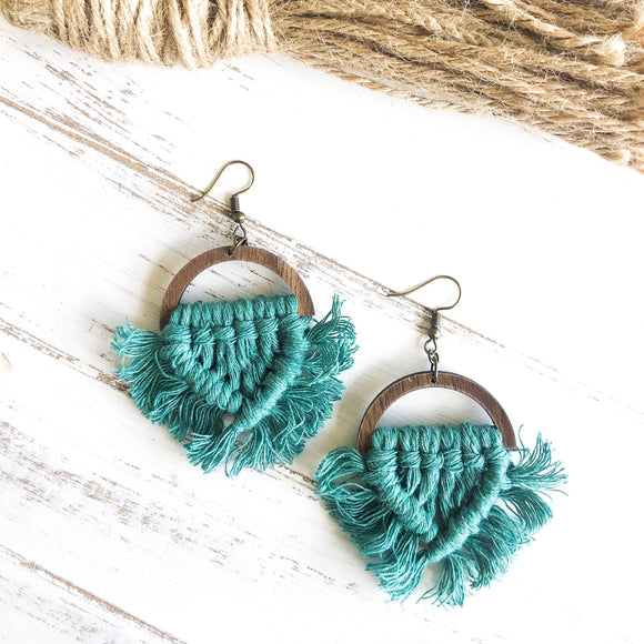 Anna Lee Macrame Earrings (More Colors)