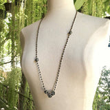 Faceted Pyrite Necklace