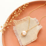 Perfect Pearl Gold Necklace