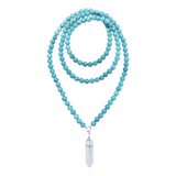 Intuition Infusion: Amazonite and Crystal Necklace