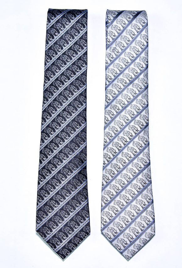 The King's silk Necktie by Anet's Collection