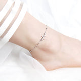 Heartbeat Anklet