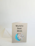 Worlds Best Mom Mini Map Card