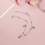 Daisy Flowers Anklet