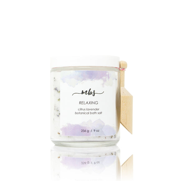 Citrus lavender botanical bath salt