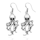 Ocean Inspired Jewelry Set: Octopus Necklace and Octopus Earrings to Symbolize Adaptability